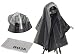 Rain Protector for SLR Camera; Snow Dust Proof Coat Cover for full body DSLR / SLR cameras. For use with Canon, Nikon, Olympus, Sony, Fuji, Pentax, Contax, Leica, Mamiya, Hasselblad, Bronica and more. + One Ultra Fine Microfiber Cleaning Cloth.