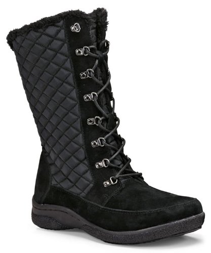 Propet Women's Alta Tall Lace Boot,Black,8 XX (4E) US On Sale