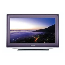 Panasonic TX-L19D28BP 19-inch Widescreen HD Ready LCD TV with Freeview- Purple