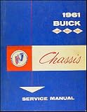 1961 Buick Repair Shop Manual Original - LeSabre, Invicta, Electra