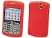 AUTHENTIC CELLET PREMIUM RED SILICONE RUBBER CASE COVER for RIM BLACKBERRY 8300 / 8310 / 8320 / 8330 CURVE - RETAIL PACKAGING