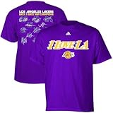 Los Angeles Lakers Back II Back Champions 2010 Champs Purple T-shirt T-shirt