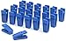 ClosetHangerFactory Slim-Line Set of (20) Finger Clips (Royal Blue)
