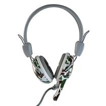 KEENION KDM-2688 Unique painting handcraft Lightweight Hi-Fi Super Bass Stereo Headphone With Microphone - Multi-Color