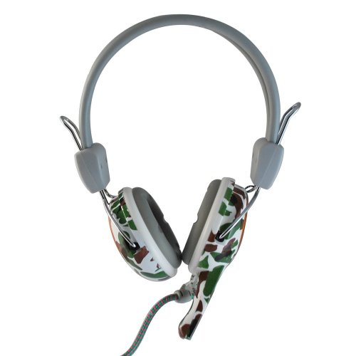 KEENION KDM-2688 Unique painting handcraft Lightweight Hi-Fi Super Bass Stereo Headphone With Microphone - Multi-Color