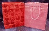 Glitter Heart Gift Bags