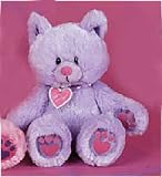 Plush Honey Bunch Purple Kitten 8