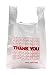 Thank You T-Shirt Carry Out Plastic Shopping Bags 