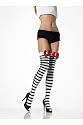 Sexy Opaque Thigh High Stocking With Poker Suit Print Alice In Wonderland Queen Of Hearts Casino Lingerie Costume Accessory Leg Avenue