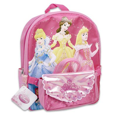 Disney Princess 16″ Backpack with Detachable Purse