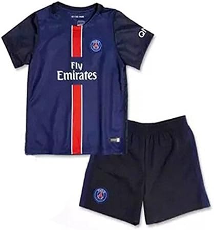 TTP Sport Children Stadium Soccer Jersey Football Club Shirts (M=24, (#12CC032)home Paris Saint-Germain 2015-2016)