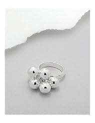 Ball Silver ring In 92.5 Sterling Silver Ring