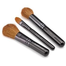 Freshminerals 9 Piece Mineral Powder Foundation Starter Kit, Natural/SPF 20