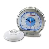 Sonic Boom SBA475ss Analog Loud Plus Vibrating Alarm Clock