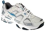 Avia Women's A1212W Athletic Shoes White/Chrome Silver/Spa Blue/Steel Grey SZ;