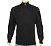 Polo Ralph Lauren Men's Merino Wool Big & Tall Quarter Zip Sweater Black Size 4XLT