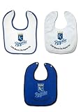 Kansas City Royals 3 Pack Snap Bib Set