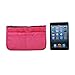 niceeshop(TM) Travel Makeup Insert Handbag ,Rose