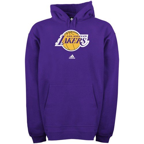 adidas Los Angeles Lakers Purple Primary Logo Hoody Sweatshirt (XX-Large)