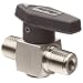 Parker 4M-PR4-VT-SS Stainless Steel 316 Plug Valve, 1/4" NPT Male
