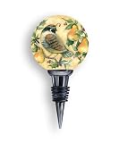Wine Stopper, Partridge and Pear Tree Design