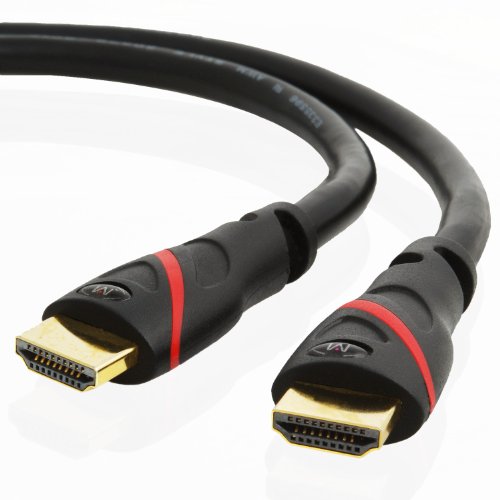 Mediabridge Ultra Series - High Speed HDMI Cable with Ethernet - (6 Feet) - Category 2 Certified - Supports 3D  Audio Return Channel [Latest HDMI Version Available]