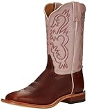 Tony Lama Women's Bison 7913L Western Boot,Pecan,7.5 B US