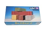 �R���e�i�Z�b�g�@40ft�@6�@10922 kibri�@HO�X�P�[�� (1:87) CONTAINER SET