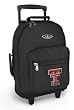 Texas Tech Rolling Backpack TTU Red Raiders - Wheeled Travel or School Carry-On Travel Bags with Wheels - Best Quality-