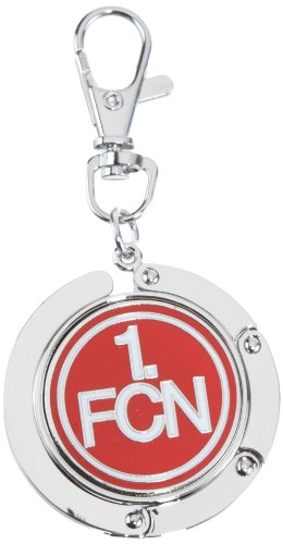 1. FC N&uuml;rnberg Damen Taschenanh&auml;nger, rot, FD-FCN-11-TA