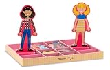 Classic Leisure Melissa & Doug Abby & Emma Magnetic Dress-Up