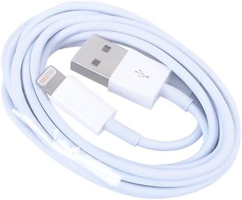 California Cable Market TM 8 Pin Lightning to USB Extra Long 6 FT. (2 M) Cable Cord and 30 Pin to 8 Pin Lightning Converter Cable for iPhone 5 5S 5C