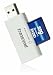 Transcend 8 GB SDHC Class 6 Flash Memory Card with Card Reader TS8GSDHC6-S5W