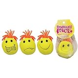 Squeezy Smiley Face Stress Balls, Set of Two Assorted