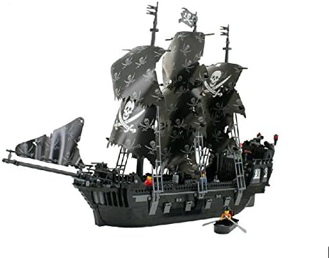 Otulet Building Block Set Toy Pirate Ship 1184pcs, Blocks Toys for Kids, Building Block Construction, Children Birthday Gift