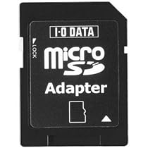 I-O DATA SDMC-ADP microSDカード専用 SDスロットアダプター