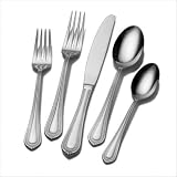 Wallace Flatware 18/10, Chatham Bead 65 Piece Set