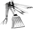 Strathwood Forged Stainless Steel and Bakelite 3-Piece BBQ Tool Set
