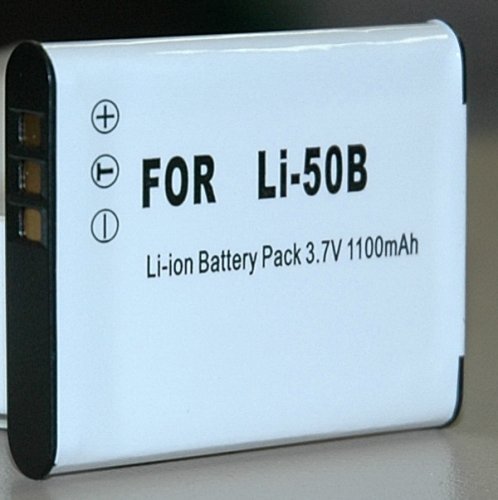 Replacement for Olympus Li-50B Battery 1100mAh (non -oem)