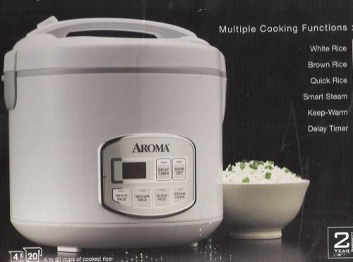Aroma Professional Rice Cooker/food Steamer Multiple Cooking Functions (2-20 Cups of Cooked Rice)