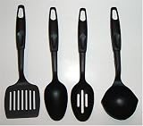 HEAT-RESISTANT NYLON 4-PIECE UTENSIL SET