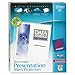 Avery Dennison Top-Load Poly Sheet Protectors, Heavy Gauge, Letter, Diamond Clear, 100/box