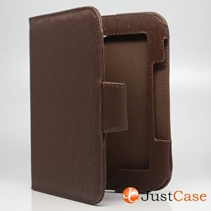 Click for larger image JustCase PU Case for Barns & Noble Nook (Black)