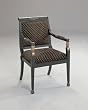 Nile Black Carved Arm Chair By Powell Furniture