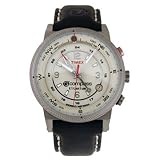 Campaign Timex Men’s E-Compass Titanium Leather Watch # T49201