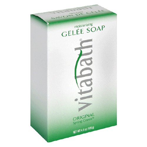 Vitabath Gelee Soap, Original Spring Green, 4.5-Ounces (Pack of 3)