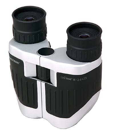 Celestron UpClose 8 to 24x25 Compact Porro Prism Binoculars