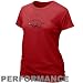 Nike Arkansas Razorbacks Ladies Team Logo Performance T-shirt - Cardinal (X-Large)