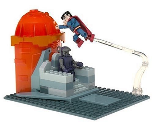  Justice League Environment Set: Darkseid Throne Room with Darkseid & Superman