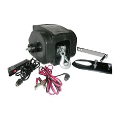 Eufab 21040 Elektrische Seilwinde, 12V,  circa 1.000 kg Zugkraft